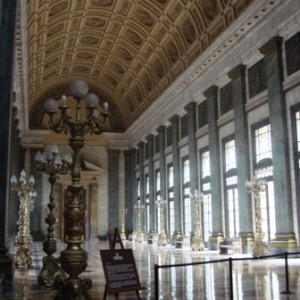 Inside the Capitol building 3.