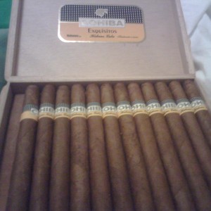 07/11/01 Box of Cohiba Exquisitos