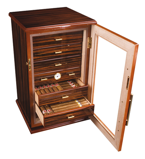 adorini humidor chianti grande deluxe open