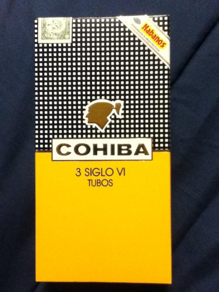 Cohiba Siglo VI Tubos Front