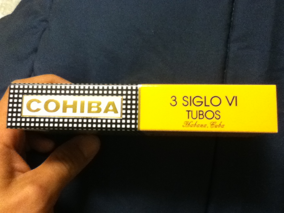 Cohiba Siglo VI Tubos Side