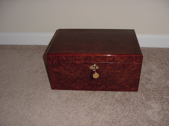 Daniel Marshall Burl 125 Ct Humidor