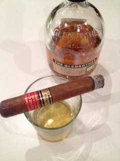 Glenrothes and a Partagas