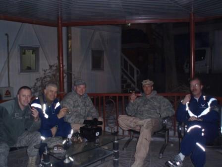 Kabul Cigar Czars Smoke out at Camp Eggers Kabul