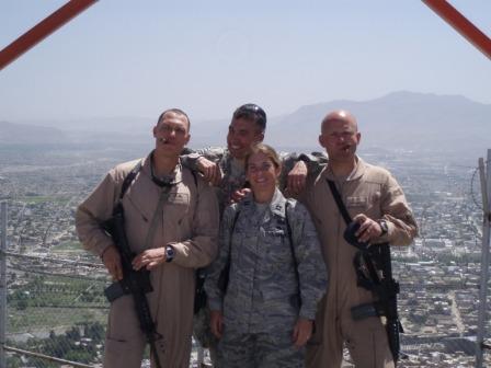 Major Jason Brown USAF, LCDR Steve Ledoux USN, Maj Tom Esser