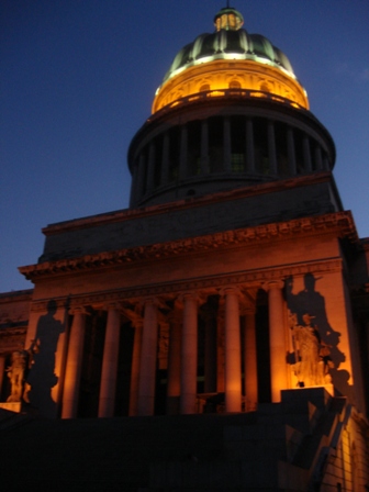 The Capitol building.