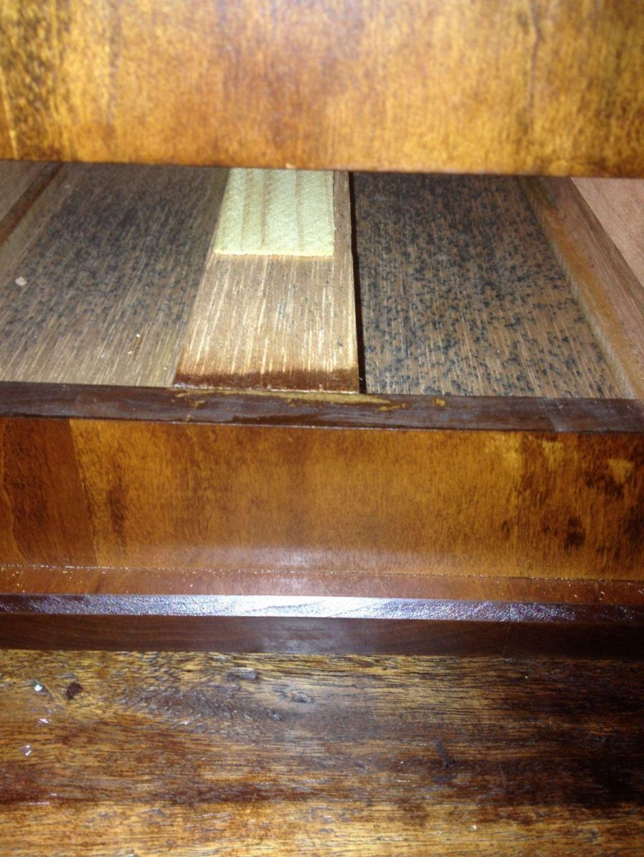Viewing inside drawer slot